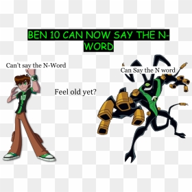 Ben 10 Can Now Say The N Word - Powerpuff Girls Vs Ben 10, HD Png Download - ben affleck png