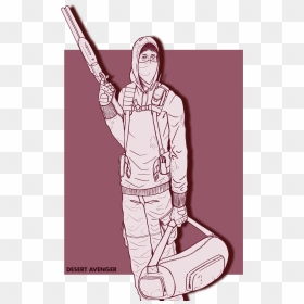 A Refined Sketch I Made After The - Tarkov Scavs Concept Art, HD Png Download - escape from tarkov png