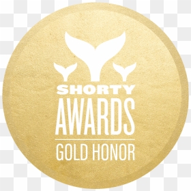 Shorty Awards, HD Png Download - gold instagram logo png