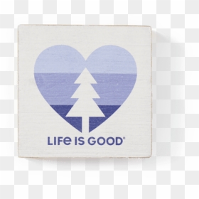 Tree Heart Small Wooden Sign - Emblem, HD Png Download - rustic heart png