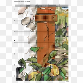 Cross-stitch, HD Png Download - sewing stitch png