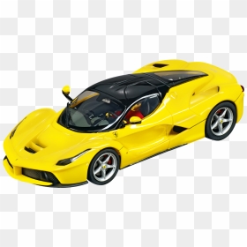 30681 Car Laferrari Yellow - Yellow Toy Car Png, Transparent Png - yellow car png