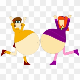 Fat Girl Png - Fat Girls Cartoon, Transparent Png - fat albert png