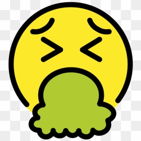 Throw Up Emoji Png, Transparent Png - throw up emoji png