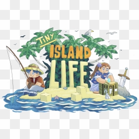 Tinyislandlife, HD Png Download - youtubers life png