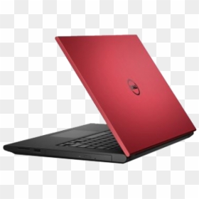 Dell Inspiron Core I3 6600u 4gb Ram 1tb Hdd - Dell Red Color Laptop, HD Png Download - dell laptop png