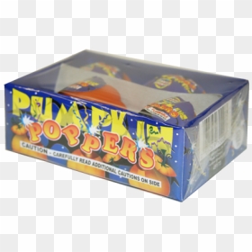 Poppers Pumpkin - Box, HD Png Download - party poppers png
