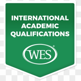 Verified International Academic Qualifications - World Education Services Wes Digital Badge, HD Png Download - verified png