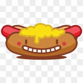 Hotdog Emoji Emoji Sticker Vector Snack Food Cachorro-quente - Spicy Sausage Emoji, HD Png Download - flex emoji png