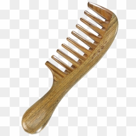 Small Plum Green Sandalwood Comb Home Big Hair Comb - Brush, HD Png Download - hair comb png