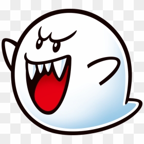 Transparent Boo Clip Art - Boo Mario 2d, HD Png Download - boo mario png