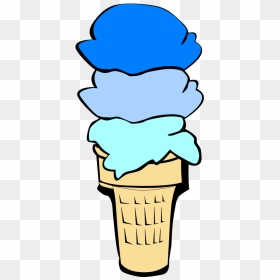 Ice Cream Clipart 4 Scoop, HD Png Download - ice cream vector png