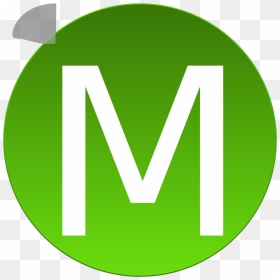 Green M Svg Clip Arts - Portable Network Graphics, HD Png Download - green lantern symbol png
