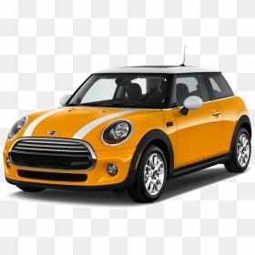 Yellow Mini Cooper Png Download Image, Transparent Png - yellow car png