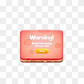 Game Popup Warning, HD Png Download - game button png