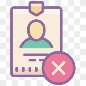 This Looks Like A Clipboard With A Person"s Face On - Not Verified Icon Png, Transparent Png - verified png