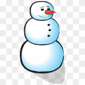 Snowman Holiday Happy - Snowman, HD Png Download - snowman emoji png