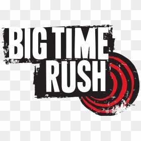 Big Time Rush Series Logo - Big Time Rush Logo, HD Png Download - emmy rossum png