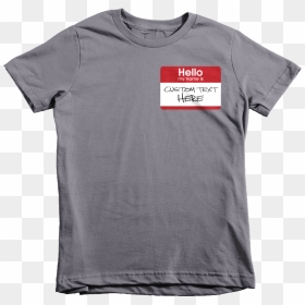 Hugs Not Drugs Shirt, HD Png Download - hello my name is sticker png