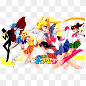 Sailor Moon Group Venus Tuxedo Mask Kamen - Sailor Moon Wallpaper Hd, HD Png Download - tuxedo mask png