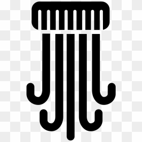 Comb On Hair - Illustration, HD Png Download - hair comb png