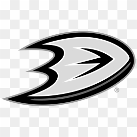 White Anaheim Ducks Logo, HD Png Download - ducks logo png