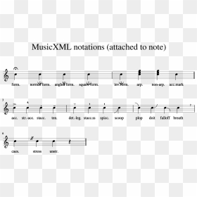 / Images/musicxmltest 90 1 - Sheet Music, HD Png Download - colorful music notes on a staff png