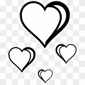 165 / 235 × 165 / 60 × 57 / 200 × 130 / 800 × 600 / - Love Heart Clipart Black And White, HD Png Download - 200 png