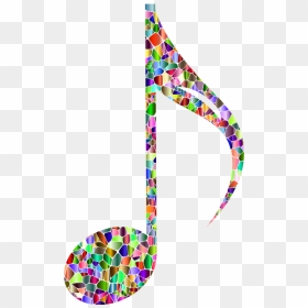 All Photo Png Clipart - Rainbow Music Note Clipart, Transparent Png - colorful music notes on a staff png