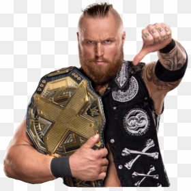 Aleister Black Nxt Championship, HD Png Download - heath slater png