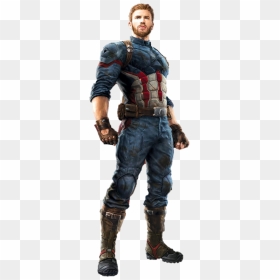 Captain America Infinity War Png - Captain America Avengers Infinity War Suit, Transparent Png - infinity war logo png