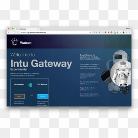 Ibm Watson Intu - Nao Robot, HD Png Download - ibm watson logo png