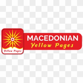 Macedonian Yellow Pages - Sign, HD Png Download - yellow pages logo png