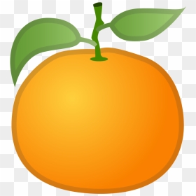 Tangerine Icon - Emoji Orange, HD Png Download - tangerine png
