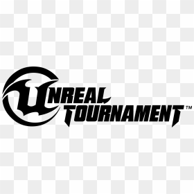 Unreal Tournament Logo Black And White - Unreal Tournament Logo Png, Transparent Png - unreal logo png