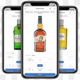 Iphones, Liquor, Partender Vs Bevspot - Blended Whiskey, HD Png Download - wisk png