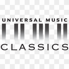 Umg Logo Fa Black - Universal Music Classics Logo, HD Png Download - umg logo png