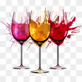 Vector Wine Glass Png, Transparent Png - wine vector png