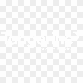 Tangerine Logo Black And White - Johns Hopkins Logo White, HD Png Download - tangerine png