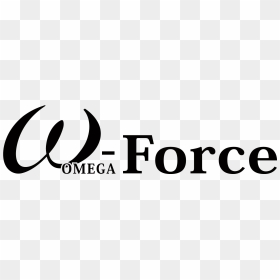 Omega Force Logo Black - Omega Force Logo, HD Png Download - omega logo png