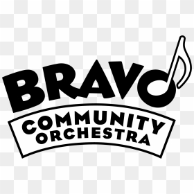 Bravo Community Orchestra Logo , Png Download, Transparent Png - bravo logo png