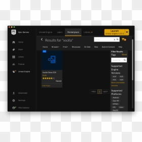 Screenshot, HD Png Download - unreal logo png