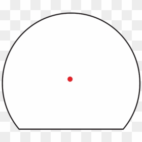 Circle, HD Png Download - red dot sight png