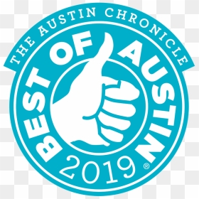 Austin Chronicle Best Of Austin 2019, HD Png Download - austin butler png
