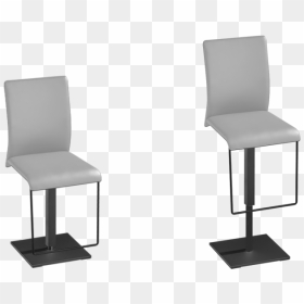 Bar Stool With Height Adjustment - Chair, HD Png Download - bar stool png