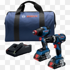Gxl18v 251b25 18v 2 Tool Combo Kit With Connected Ready - Bosch Tool Combo Kit, HD Png Download - handyman tools png
