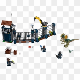 Jurassic World 75931 Dilophosaurus Attac, , Large , - Lego Jurassic World 75931, HD Png Download - dilophosaurus png