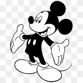 Mickey Mouse Minnie Mouse Scalable Vector Graphics - Mickey Mouse Sticker, HD Png Download - minnie mouse silhouette png