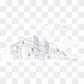 Reform Of The Old Bread Industrial Building Of The - Illustration, HD Png Download - old building png