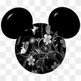 Mickey Mouse Ears Icon, HD Png Download - minnie mouse silhouette png